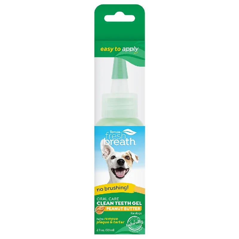 Tropiclean Fresh Breath - Dog Oral Care Gel - Peanut Butter